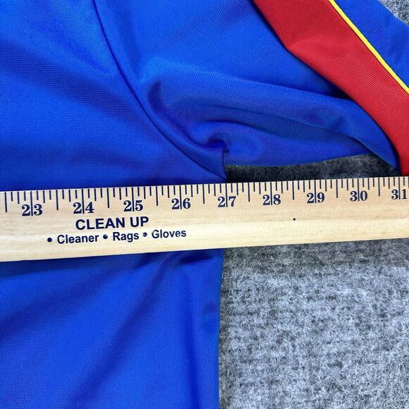 Nascar Women's Track Jacket 24 26 Blue Red Embroidered Drawstring Racing Stripe - Picture 13 of 15